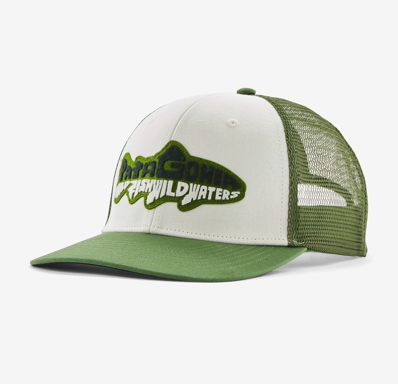 Patagonia Take a Stand Trucker Hat - Wild Waterline: Terrain Green